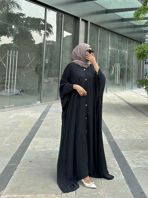 Elegant Black Abaya